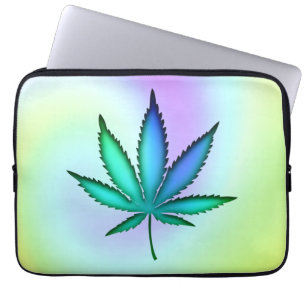 Rainbow Kärlek Löv Laptop Fodral