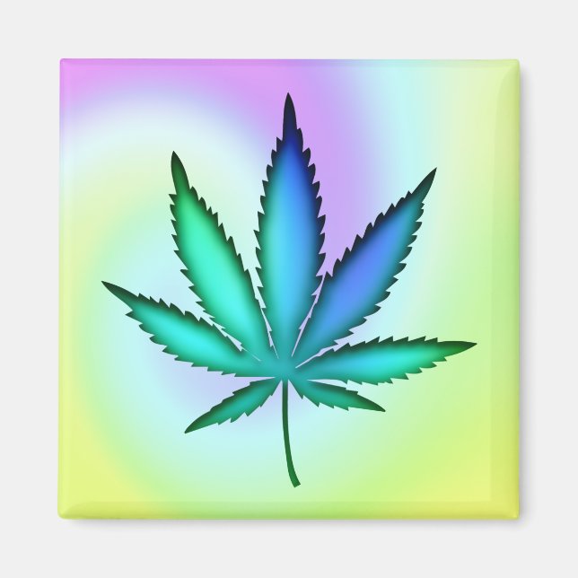 Rainbow Kärlek Magnet (Framsidan)