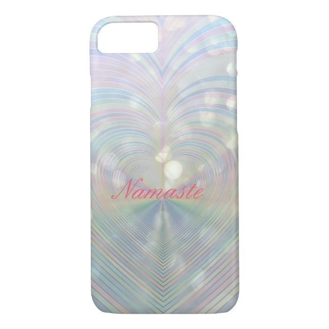 Rainbow kärlek Namaste Case-Mate iPhone Skal (Baksida)
