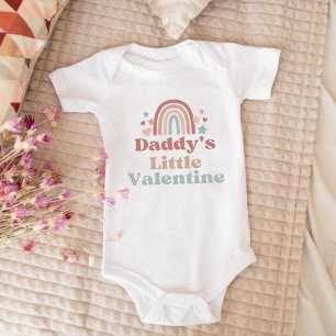 Rainbow Kärlek: Pappor Little Valentine Cute T Shirt
