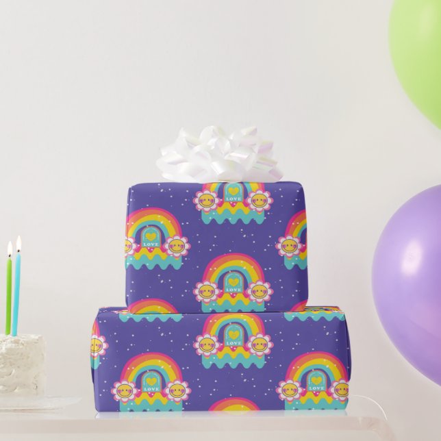 Rainbow Kärlek själv Presentpapper (Festgåvor)