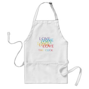 RAINBOW KÄRLEK Standard Apron Förkläde