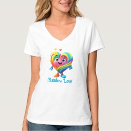 RAINBOW KÄRLEK T SHIRT