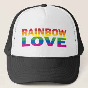 RAINBOW-KÄRLEK TRUCKERKEPS