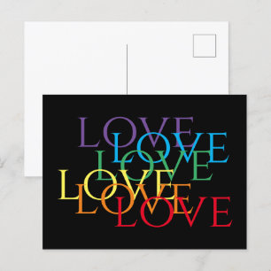 RAINBOW KÄRLEK vykort II