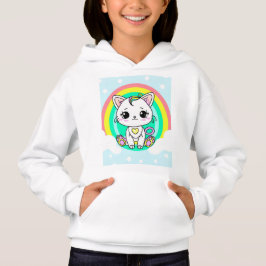 Rainbow kattunge t shirt