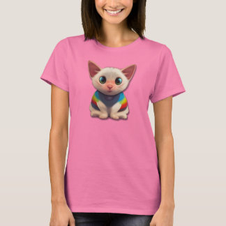 Rainbow Kattunge T-Shirt