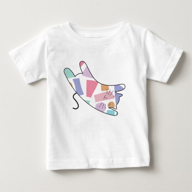 Rainbow Kattunge T Shirt (Framsida)