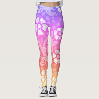Rainbow Kauai Turtles Leggings