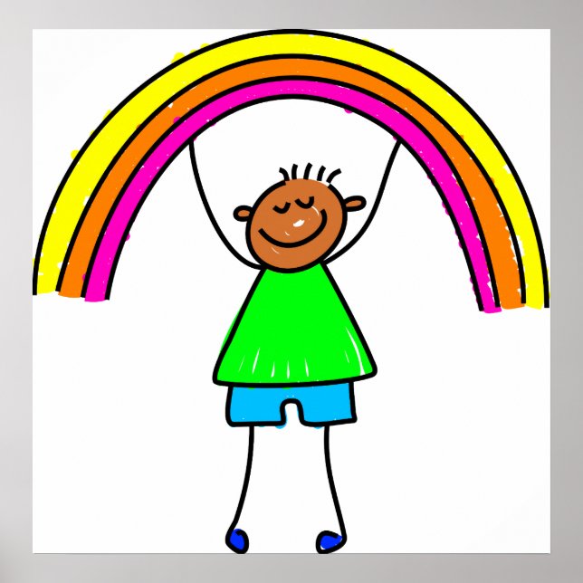 Rainbow Kid Poster (Framsidan)
