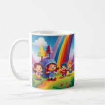 Rainbow Kids Classic Mugg för Glatta sips