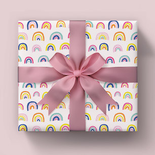 Rainbow Kids mönster Presentpapper
