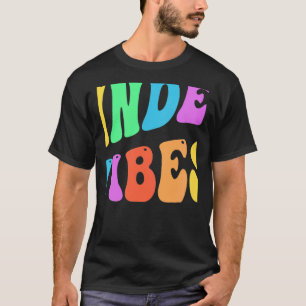Rainbow KINDER VIBES Retro Kindergarten Little Mis T Shirt