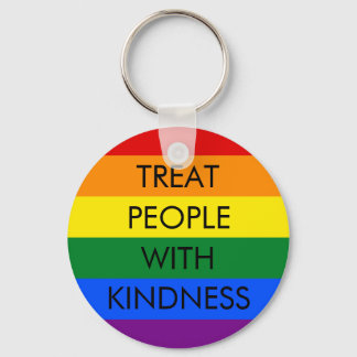Rainbow Kindness Keychain Nyckelring