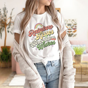 Rainbow Kisses and Leprechaun Önskemål, Patricks D T Shirt
