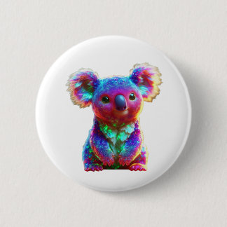 Rainbow Koala Fantasy Art Knapp