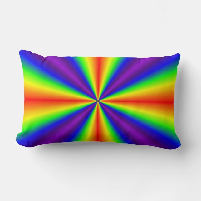 Rainbow Kor Lumbarkudde (Framsida)