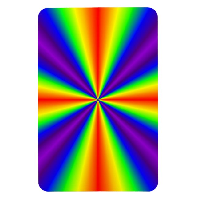 Rainbow Kor Magnet (Vertikal)