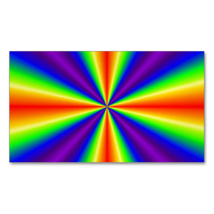 Rainbow Kor Magnetiska Visitkort