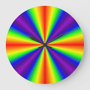 Rainbow Kor Stor Klocka
