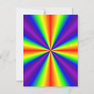 Rainbow Kor Vykort