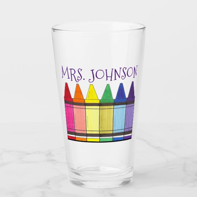 Rainbow Kritor Art Teacher School Artist Glaskopp (Framsida)