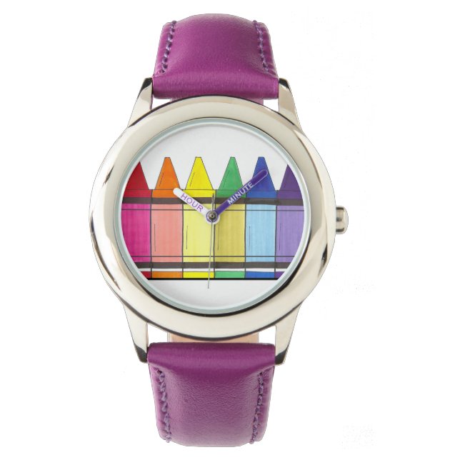 Rainbow Kritor Artist Art Teacher Pride Watch Armbandsur (Framsida)