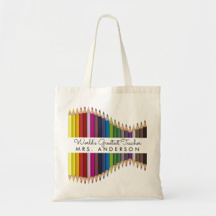 Rainbow Kritor Kindergarten Teacher Gift Tygkasse