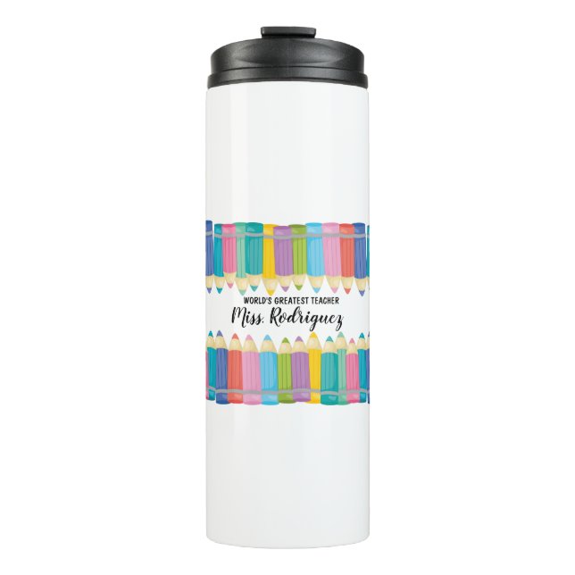 Rainbow Kritor Worlds Greatest Teacher Coffee Mugg (Framsida)