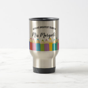 Rainbow Kritor Worlds Greatest Teacher Coffee Mugg
