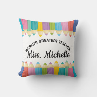 Rainbow kritor Worlds Största lärarkudde Kudde