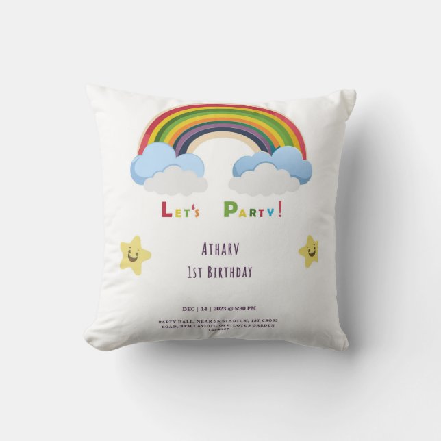 Rainbow Kudde (Framsida)