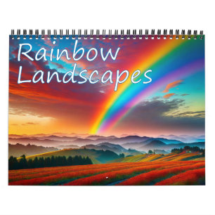 Rainbow Landscapes Calendar Kalender