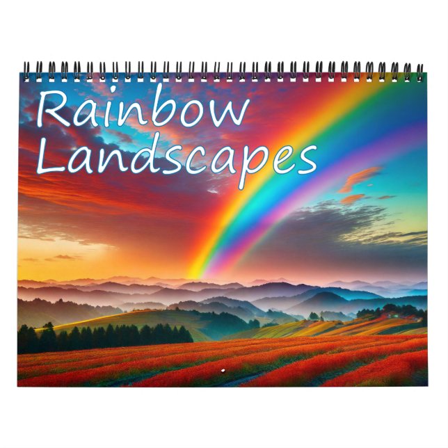 Rainbow Landscapes Calendar Kalender (Omslag)