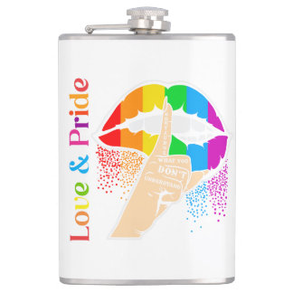 Rainbow Läppar Lgbt Pride Fickplunta