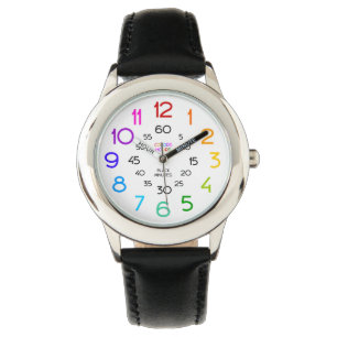 Rainbow Lär dig att berätta för Time Watch för Armbandsur