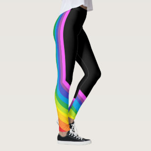 Rainbow Leggings Black och Rainbow Stretch Byxor