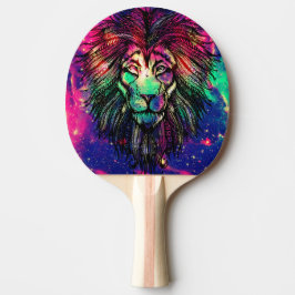 Rainbow Lejonare Hipster Galaxy Pingisracket