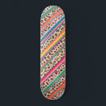 Rainbow Leopard Skriv ut modern Girly Animal Mönst Mini Skateboard Bräda 18,5 Cm<br><div class="desc">Denna moderna utformning har ett leopardtryck från mönster på ett regnbåge från rand.</div>