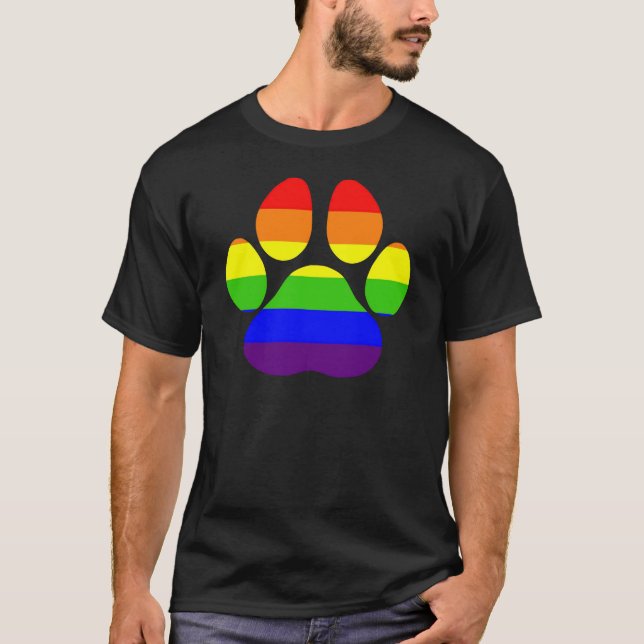 Rainbow Leopard Tass T Shirt (Framsida)