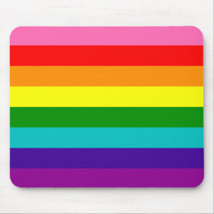 Rainbow LGBT gay flagga Mousepad Musmatta