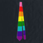 Rainbow LGBT gay flagga Neck Tie Slips<br><div class="desc">Rainbow LGBT gay flagga Neck Tie</div>