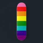 Rainbow LGBT gay flagga Skateboard<br><div class="desc">Rainbow LGBT gay flagga Skateboard</div>