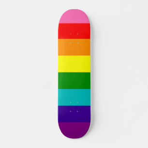 Rainbow LGBT gay flagga Skateboard