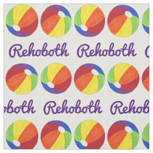 Rainbow LGBT Pride RehoBåde Beach DE Beach Boll Tyg