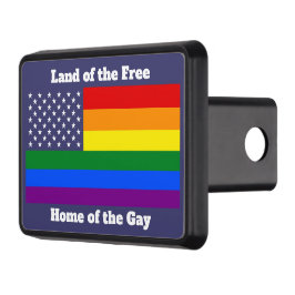 Rainbow LGBTQ American Pride Diversity Flagga Dragkroksskydd