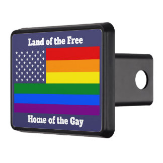 Rainbow LGBTQ American Pride Diversity Flagga Dragkroksskydd