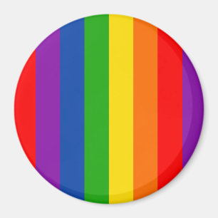 Rainbow LGBTQ+ Pride Flagga, Gay pride Färg Magnet