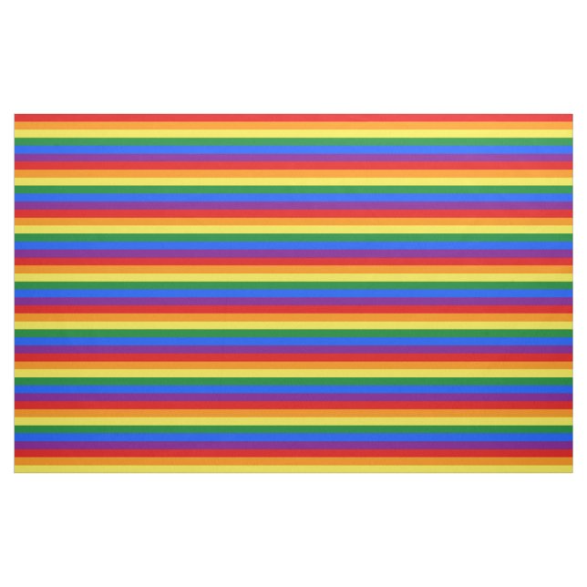 Rainbow LGBTQIA+ Flagga Pride Fabric Tyg (Fat Quarter)