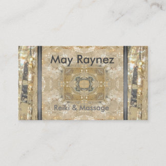 Rainbow LightWorker Reiki Andlig Affärskort Visitkort